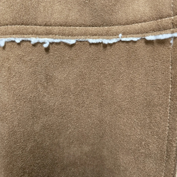 Chico’s Poncho Cape Jacket Sherpa Sz8/10 - Picture 13 of 17